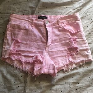High waisted shorts